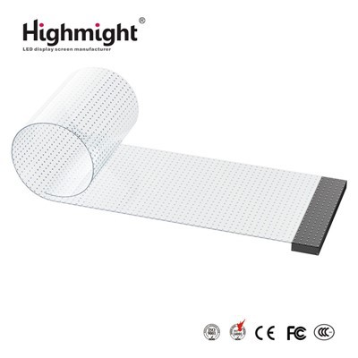 หน้าจอฟิล์มคริสตัลใส LED